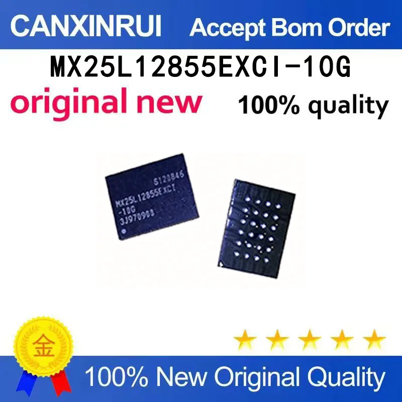 (5-100 pieces)MX25L12855EXCI-10G MX25L12855EXCI BGA Spot Chip IC
(5-100 pieces)MX25L12855EXCI-10G MX25L12855EXCI BGA Spot Chip IC