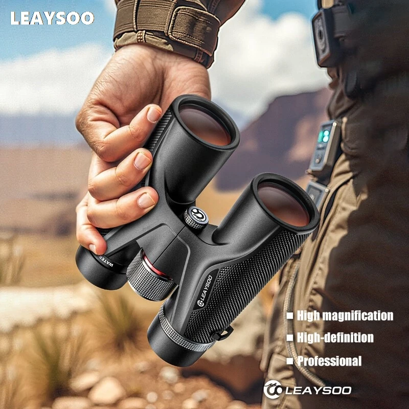 LEAYSOO 10X42 Binoculars IPX7 Nitrogen Filled Waterproof 42mm Objective Lens SMC Coated Ideal for Bird Watching Hiking Camping
LEAYSOO 10X42 Binoculars IPX7 Nitrogen Filled Waterproof 42mm Objective Lens SMC Coated Ideal for Bird Watching Hiking Camping