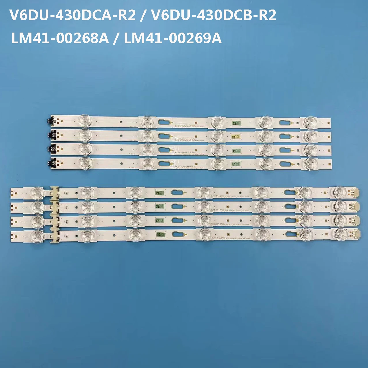 LED backlight for BN96-39781A 39782A CY-GK043HGAV2V CY-GK043HGAV2H T430QVN02.4 LM41-00269A LM41-00268A V6DU-430DCA-R2 430DCB-R2
LED backlight for BN96-39781A 39782A CY-GK043HGAV2V CY-GK043HGAV2H T430QVN02.4 LM41-00269A LM41-00268A V6DU-430DCA-R2 430DCB-R2