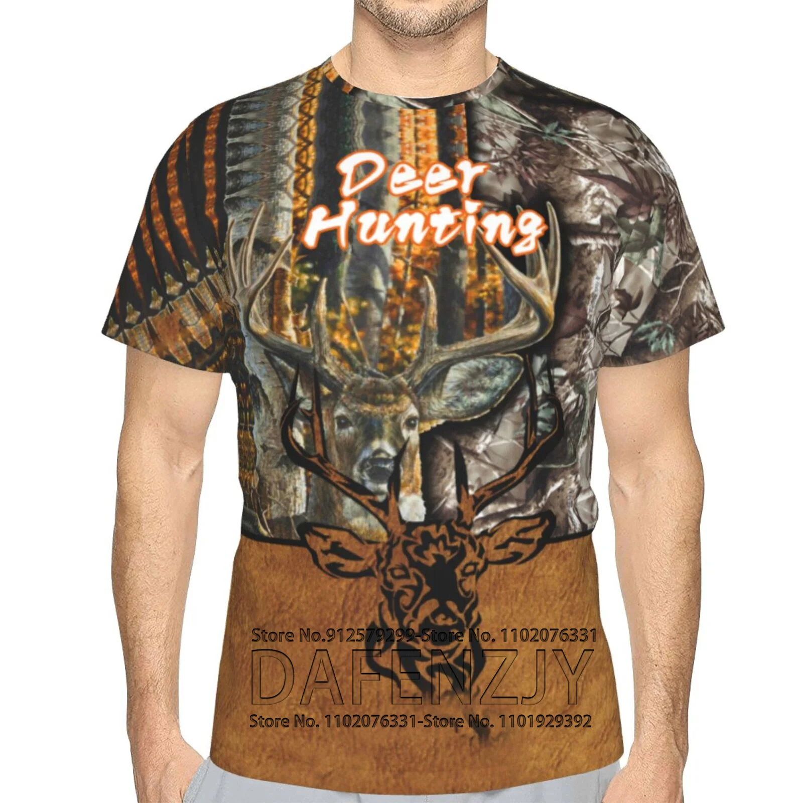 New Men's T-shirt Outdoors Animal Deer Hunter Casual Short Sleeve Tees Summer Cotton Streetwear Tops Daily Pullover
New Men's T-shirt Outdoors Animal Deer Hunter Casual Short Sleeve Tees Summer Cotton Streetwear Tops Daily Pullover
