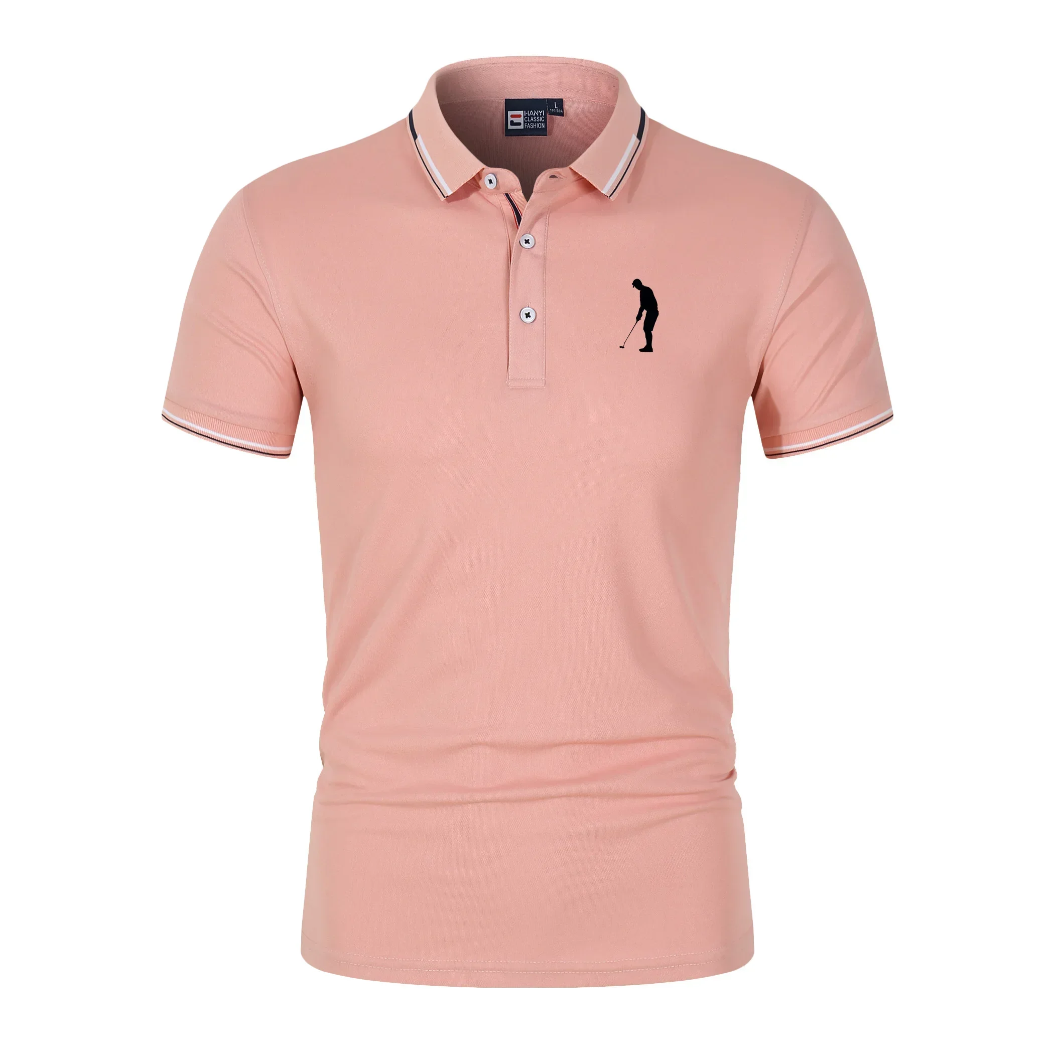 Men's Golf Clothes Summer Lapel Short Sleeve Button Pullovers Trend T-Shirts Tops Work Business Leisure Quick-Dry POLO Shirt
Men's Golf Clothes Summer Lapel Short Sleeve Button Pullovers Trend T-Shirts Tops Work Business Leisure Quick-Dry POLO Shirt