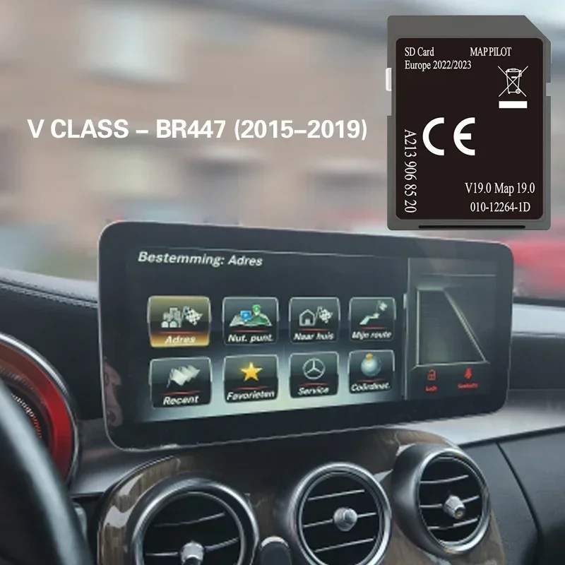 Карта памяти SD V CLASS BR447 2015 2019 A213 906 8520 для Mercedes Cover Spain Польша Нидерланды
Карта памяти SD V CLASS BR447 2015 2019 A213 906 8520 для Mercedes Cover Spain Польша Нидерланды