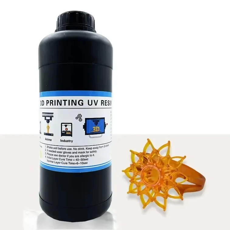 High Quality Red Wax UV Curable Liquid 405nm LCD/DLP Castable 3D Resins for Jewelry Printing 500g /1000g
High Quality Red Wax UV Curable Liquid 405nm LCD/DLP Castable 3D Resins for Jewelry Printing 500g /1000g
