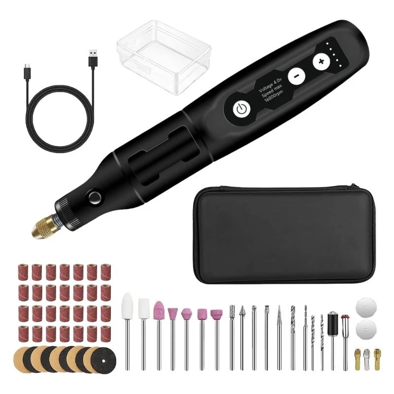 Y5GD 3.7V 16000rpm Electric Drill USB Rechargeable Cordless Engraving Pen Tools
Y5GD 3.7V 16000rpm Electric Drill USB Rechargeable Cordless Engraving Pen Tools