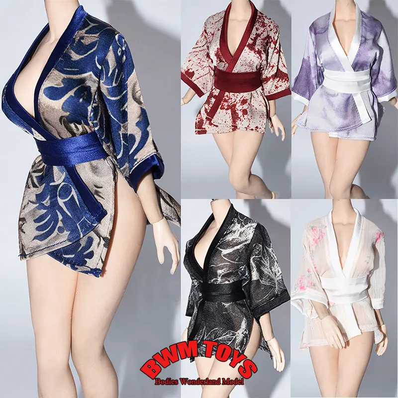 In Stock 1/6 Scale Female Soldier Sexy Printed Pattern Hanfu Bathrobe Clothes For 12inch TBLeague Action Figure Doll Body
In Stock 1/6 Scale Female Soldier Sexy Printed Pattern Hanfu Bathrobe Clothes For 12inch TBLeague Action Figure Doll Body