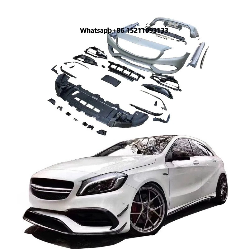 2013-2018 Year a CLASS W176 Upgrade to A45 PP Body Kit Body Parts Bumpers Side Skirts Front Grille
2013-2018 Year a CLASS W176 Upgrade to A45 PP Body Kit Body Parts Bumpers Side Skirts Front Grille