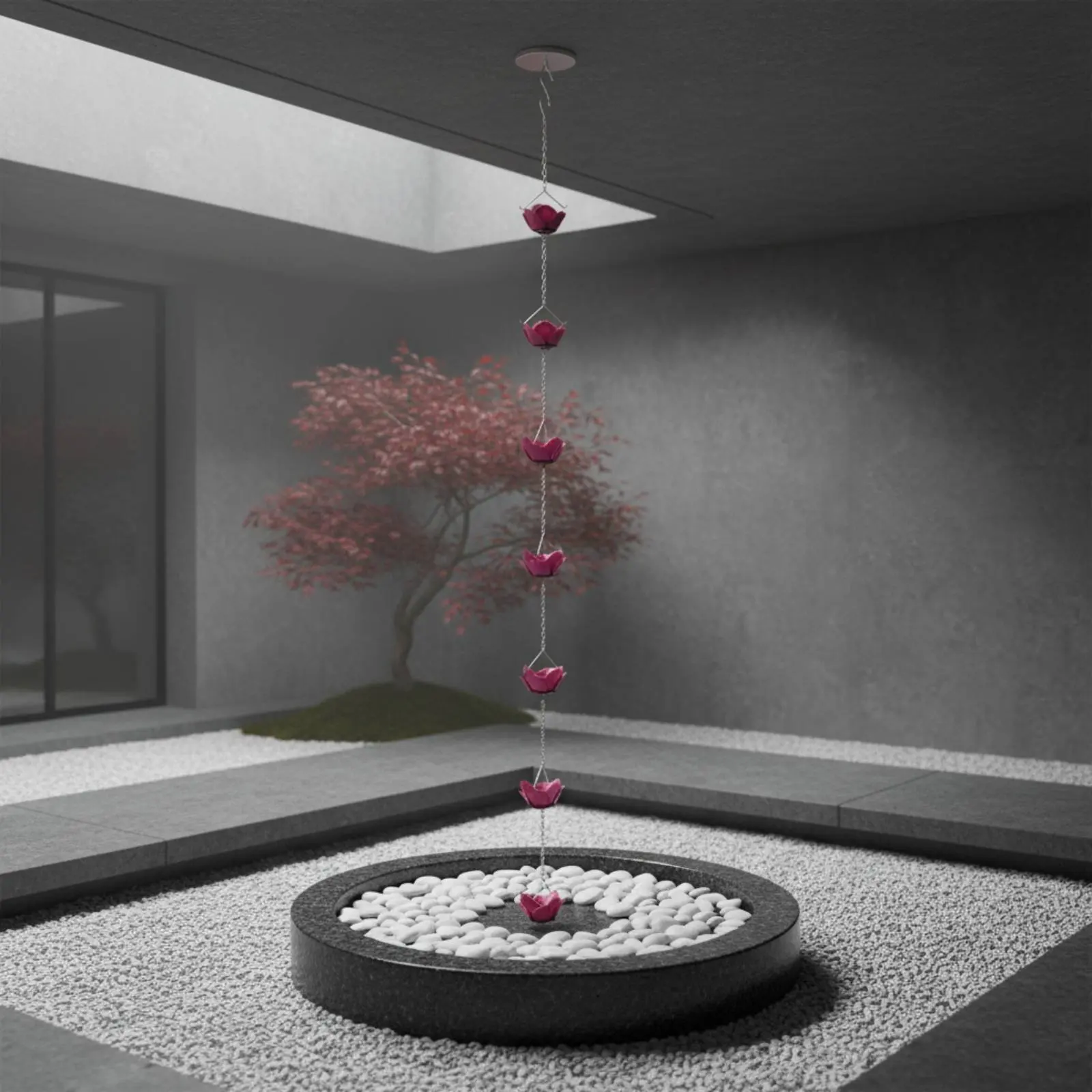 Rose Rain Chain Rainwater Collection Metal Rose Gutter Chain Flower Rain Catcher Decorative Outdoor Decor Functional for Patio
Rose Rain Chain Rainwater Collection Metal Rose Gutter Chain Flower Rain Catcher Decorative Outdoor Decor Functional for Patio