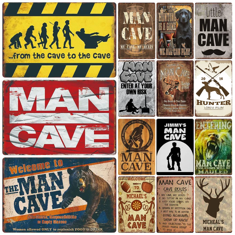 Welcome To The Man Cave Plaque, Vintage Metal Poster, Man Cave Rules, Tin Sign, Hunting Adventure Decorative Wall Sticker, WY111
Welcome To The Man Cave Plaque, Vintage Metal Poster, Man Cave Rules, Tin Sign, Hunting Adventure Decorative Wall Sticker, WY111