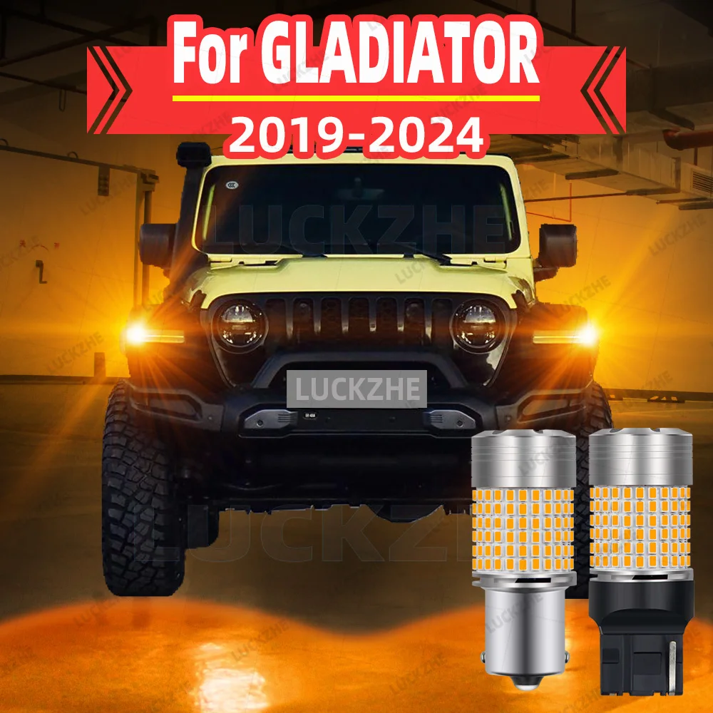 2pcs Car LED Turn Signal Direction Indicator Lamp Lights Bulbs Amber Front/Rear For Jeep GLADIATOR 2 2019-2021 2022 2023 2024
2pcs Car LED Turn Signal Direction Indicator Lamp Lights Bulbs Amber Front/Rear For Jeep GLADIATOR 2 2019-2021 2022 2023 2024