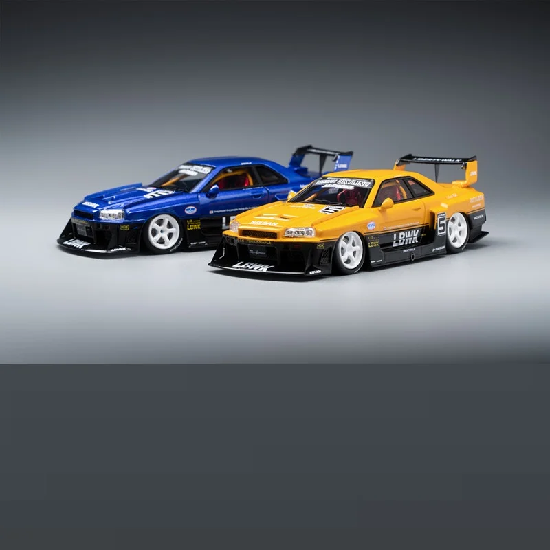 Stance Hunters 1:64 Sky-line GT-R R34 LBWK Modified Version Resin Simulation Model Car
Stance Hunters 1:64 Sky-line GT-R R34 LBWK Modified Version Resin Simulation Model Car