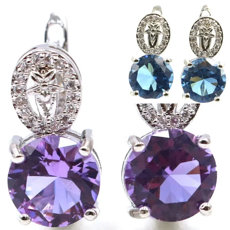 4 г серьги из цельного серебра 925 пробы, индивидуальные серьги, милый Зултатель, александрит, топаз, фиолетовый топаз, красный рубин, синий сапфир, изумруд
4 г серьги из цельного серебра 925 пробы, индивидуальные серьги, милый Зултатель, александрит, топаз, фиолетовый топаз, красный рубин, синий сапфир, изумруд