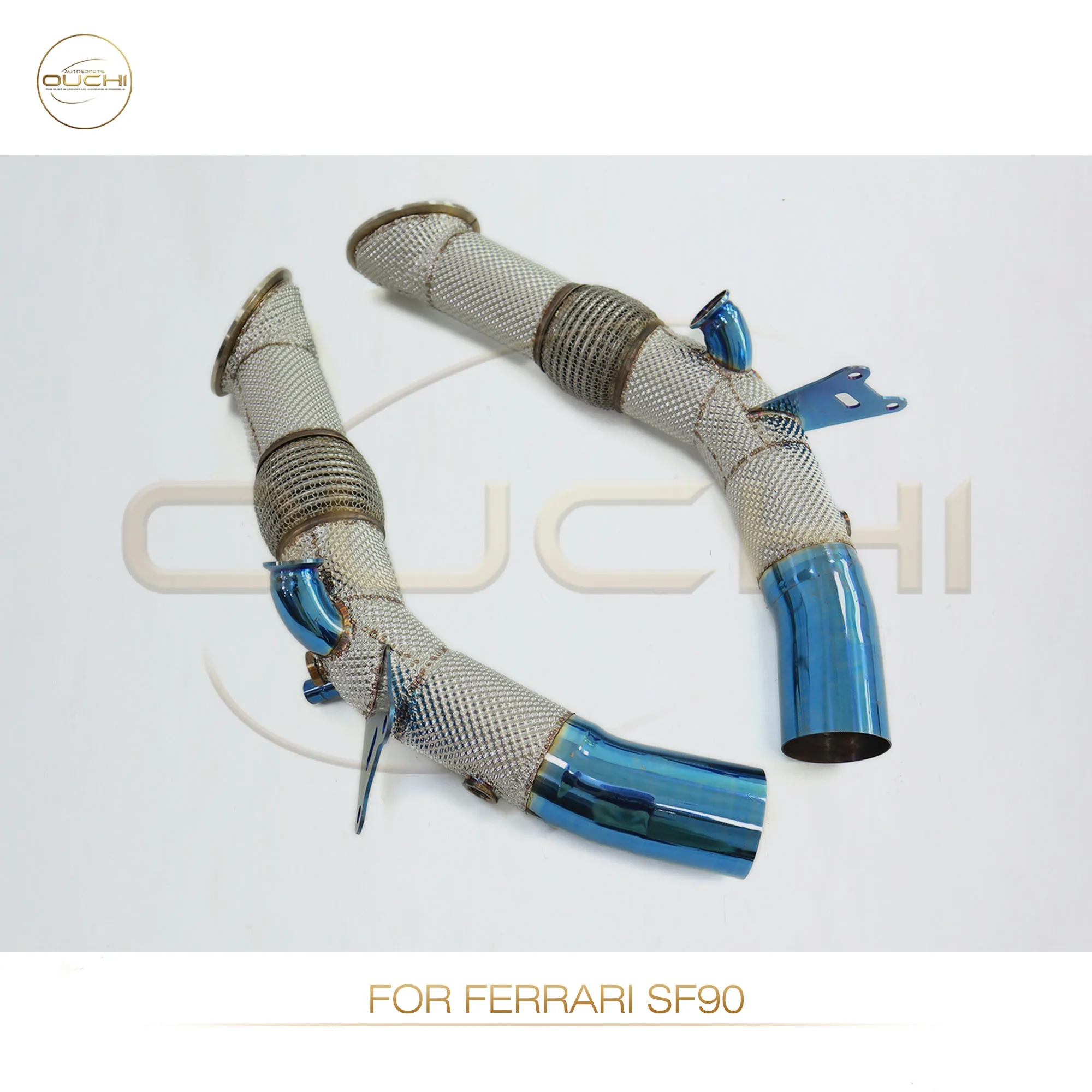 Car exhaust system For Ferrari SF90 stainless steel Downpipe With heat shield Performance Boost️
Car exhaust system For Ferrari SF90 stainless steel Downpipe With heat shield Performance Boost️