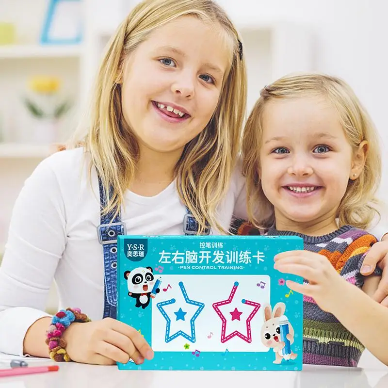 Scribble Smart Workbook Educational Pen Control Training Book Reusable Practice Copybook Children Drawing Workbooks
Scribble Smart Workbook Educational Pen Control Training Book Reusable Practice Copybook Children Drawing Workbooks