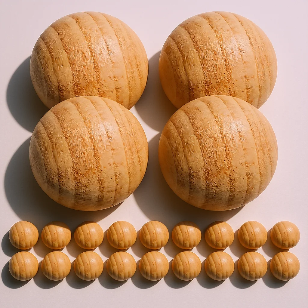30Pcs Handmade Craft Beads 3Cm Natural Lotus Wood Smooth Round Ball for DIY Jewelry Pendant Bracelet Projects
30Pcs Handmade Craft Beads 3Cm Natural Lotus Wood Smooth Round Ball for DIY Jewelry Pendant Bracelet Projects