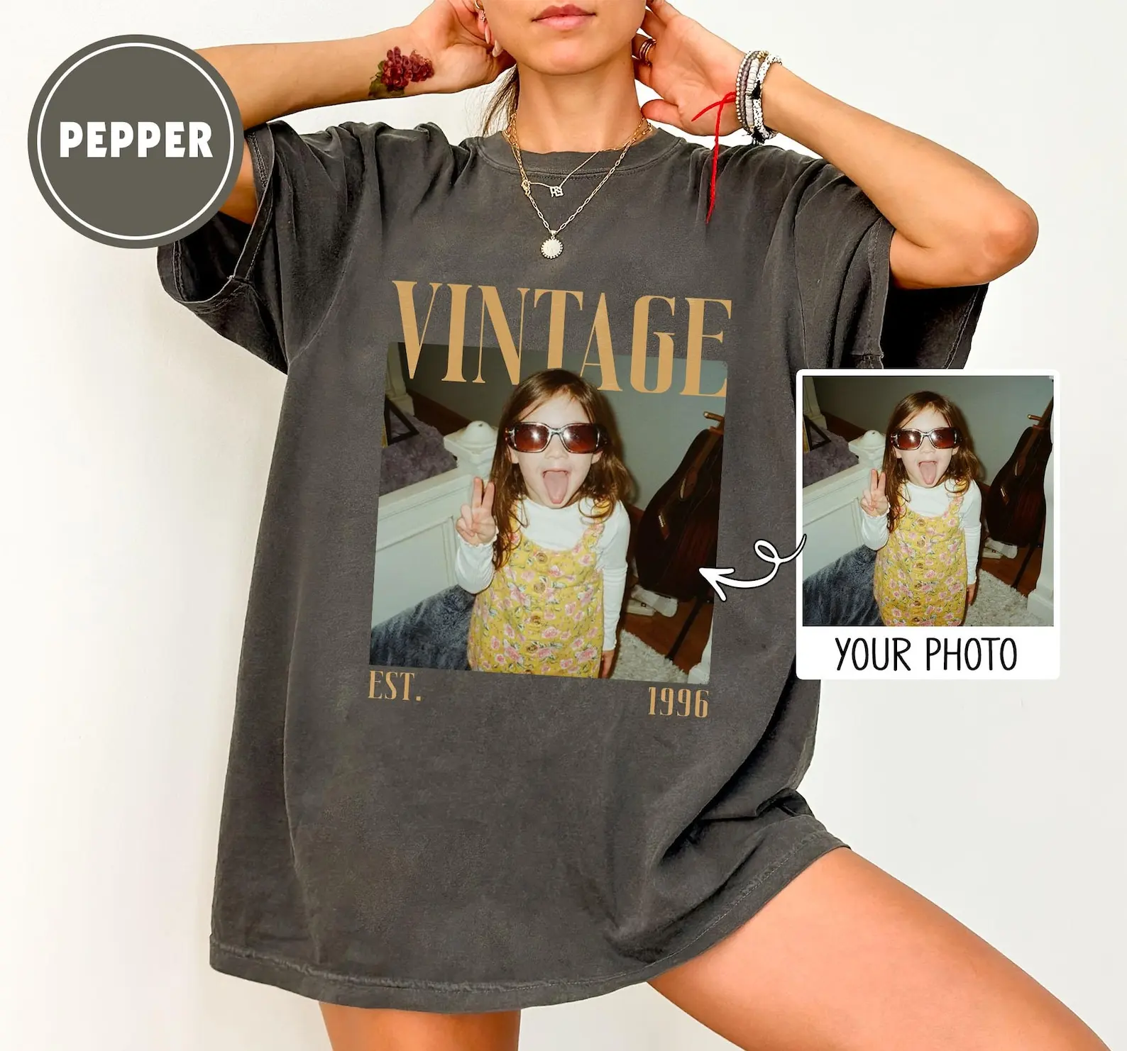 Custom Birthday Vintage Photo Image Shirt Female Women 30th 40th Birthday Gift Personliazed Presents Party Famliy Cheer Shirts
Custom Birthday Vintage Photo Image Shirt Female Women 30th 40th Birthday Gift Personliazed Presents Party Famliy Cheer Shirts