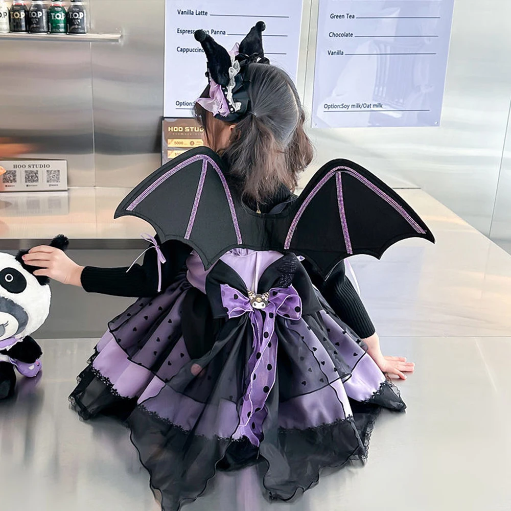 Kawaii Kuromi Gchildren Lolita Dress Princess Cartoon Birthday Party Role Play Tutu Dress Costume Girs Dress Thanksgiving Gift
Kawaii Kuromi Gchildren Lolita Dress Princess Cartoon Birthday Party Role Play Tutu Dress Costume Girs Dress Thanksgiving Gift