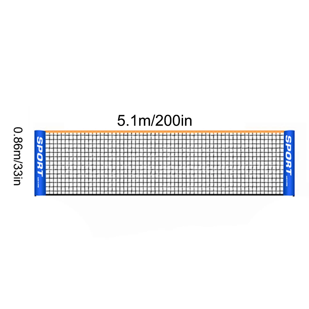 Portable Standard Professional Badminton Net Volleyball Tennis Nets Mesh
Portable Standard Professional Badminton Net Volleyball Tennis Nets Mesh