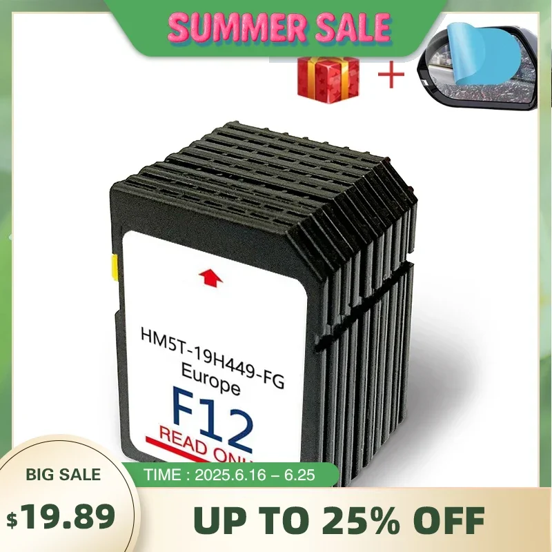 Новейшая навигационная SD-карта с SD-картой GPS для Ford Sync2 F12 Europe 2024 HM5T-19H449-FG Европа
Новейшая навигационная SD-карта с SD-картой GPS для Ford Sync2 F12 Europe 2024 HM5T-19H449-FG Европа