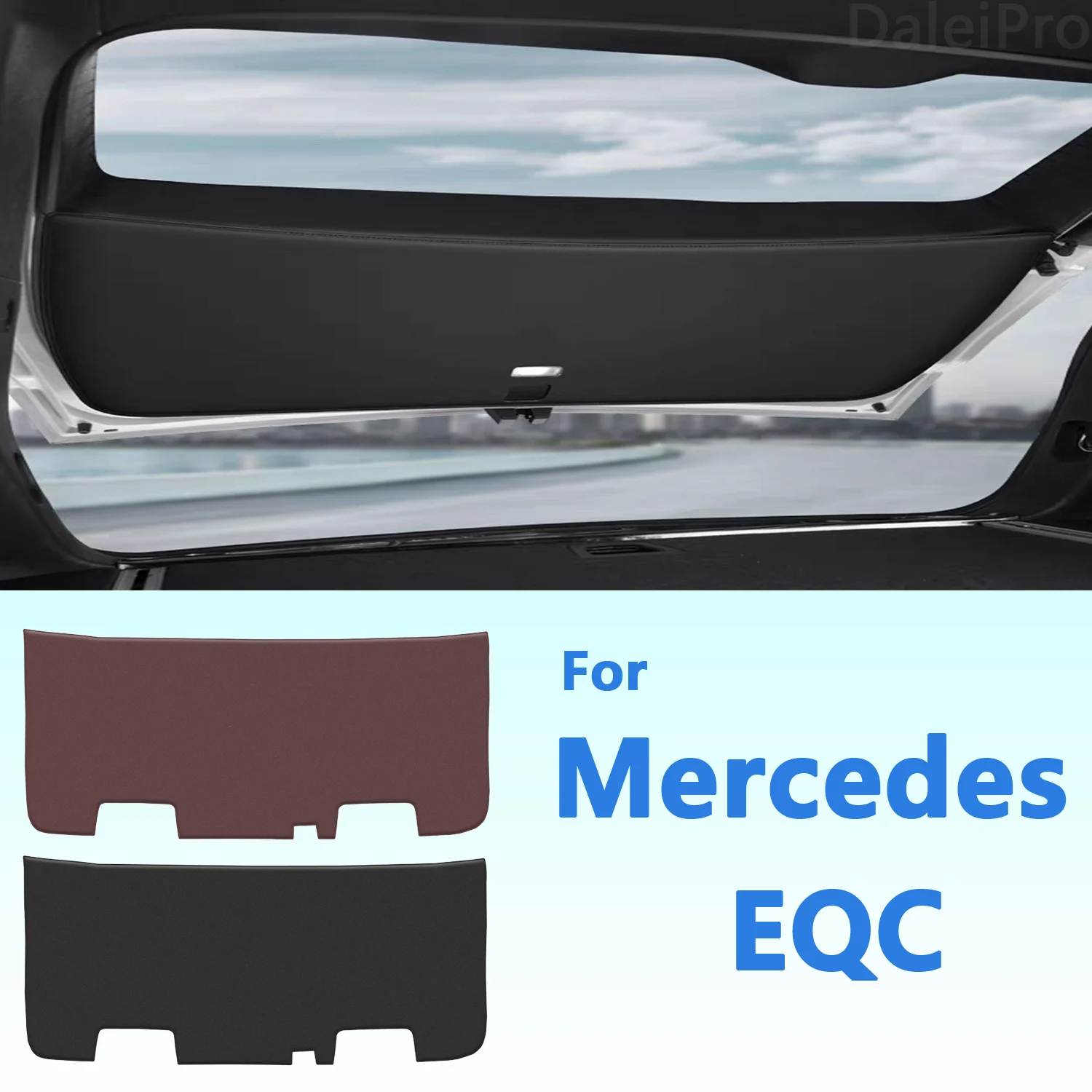 For Mercedes Benz EQC N293 2019-2022 Car Liftgate Scratch Resistant Rear Trunk Protection Cover Anti-kick Leather Decoration Pad
For Mercedes Benz EQC N293 2019-2022 Car Liftgate Scratch Resistant Rear Trunk Protection Cover Anti-kick Leather Decoration Pad
