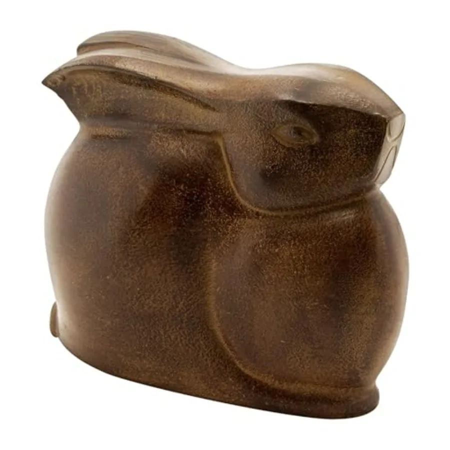 Большая садовая скульптура «Лунный кролик» из металла, белая, в современном минималистичном стиле
Большая садовая скульптура «Лунный кролик» из металла, белая, в современном минималистичном стиле