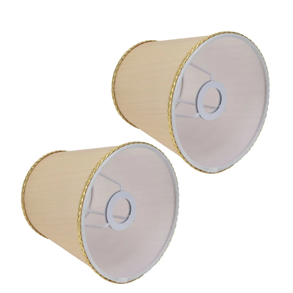 2PCS Simple Fabric Lampshade Clip On Design 5.5 inch Height Lamp Cover Small Lamp Shades Table Lamp
2PCS Simple Fabric Lampshade Clip On Design 5.5 inch Height Lamp Cover Small Lamp Shades Table Lamp