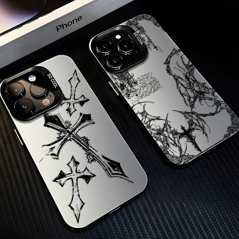 Cool dark gothic cross mark Phone Case for Xiaomi Mi 15T 14T 14 13 12 12T 11 Lite Poco X7 X6 F7 F6 X5 F4 F3 GT Pro 4G 5G Cover
Cool dark gothic cross mark Phone Case for Xiaomi Mi 15T 14T 14 13 12 12T 11 Lite Poco X7 X6 F7 F6 X5 F4 F3 GT Pro 4G 5G Cover