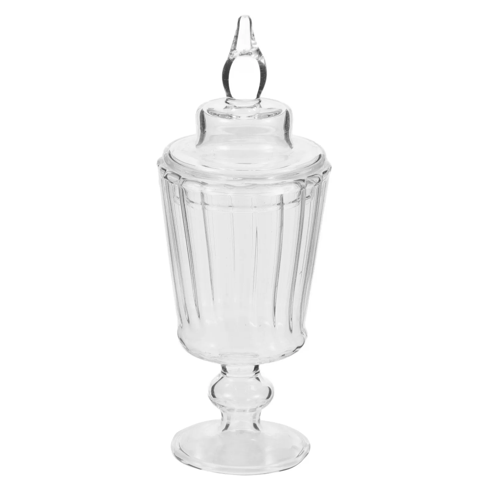 1:12 Scale Glass Candy Jar Miniature Dollhouse Accessory Realistic Transparent Apothecary Jar for Food Display Photography Prop
1:12 Scale Glass Candy Jar Miniature Dollhouse Accessory Realistic Transparent Apothecary Jar for Food Display Photography Prop