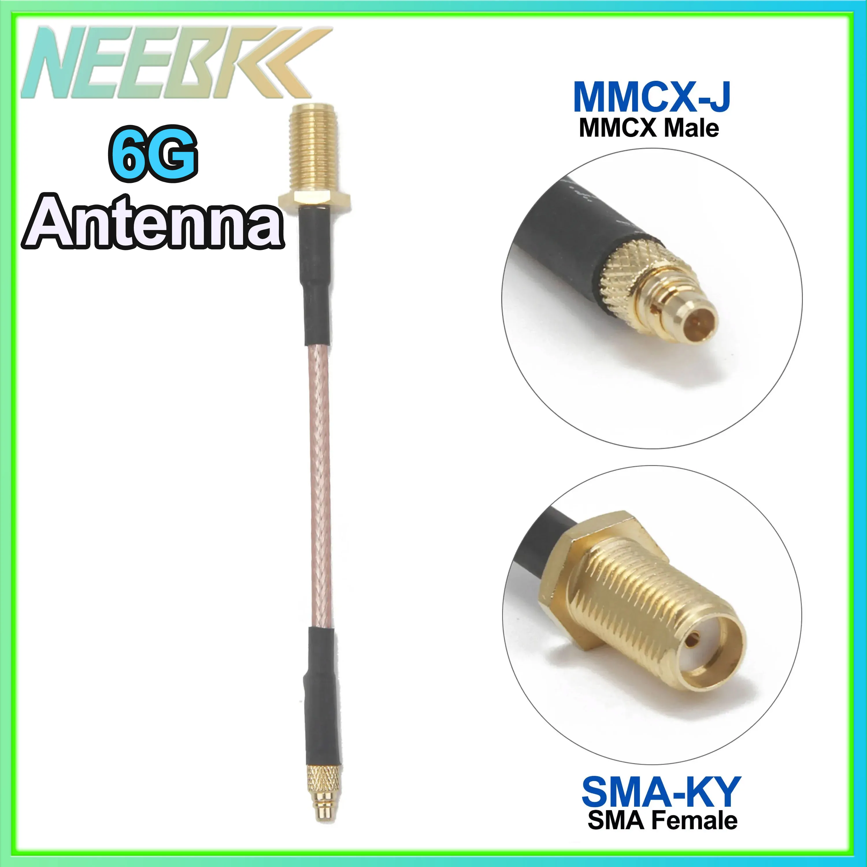 6G SMA to MMCX Cable SMA Female to MMCX Male Adapter RG316 Antenna Extension Cable for Long Range FPV Drone Plane Multicopter
6G SMA to MMCX Cable SMA Female to MMCX Male Adapter RG316 Antenna Extension Cable for Long Range FPV Drone Plane Multicopter