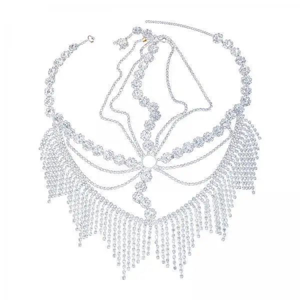 Adjustable Women Rhinestone Tassel Veil Fashion Head Chain Mask Jewelry for Costume Prop Halloween Festival
Adjustable Women Rhinestone Tassel Veil Fashion Head Chain Mask Jewelry for Costume Prop Halloween Festival