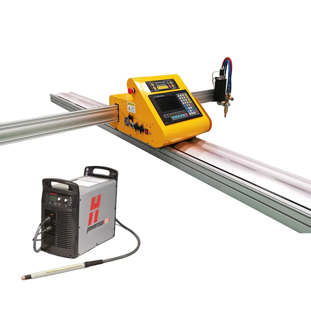 Small Portable CNC Plasma Cutting Machine with Plasma Cutting Controller and Plasma Source
Small Portable CNC Plasma Cutting Machine with Plasma Cutting Controller and Plasma Source