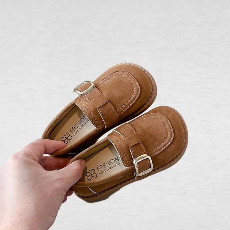 Children's Baby Happy Shoes 2026 Spring Autumn New Girls' Versatile Non slip Leather Shoes Boys' Soft Bottom Casual Bean Shoes
Children's Baby Happy Shoes 2026 Spring Autumn New Girls' Versatile Non slip Leather Shoes Boys' Soft Bottom Casual Bean Shoes