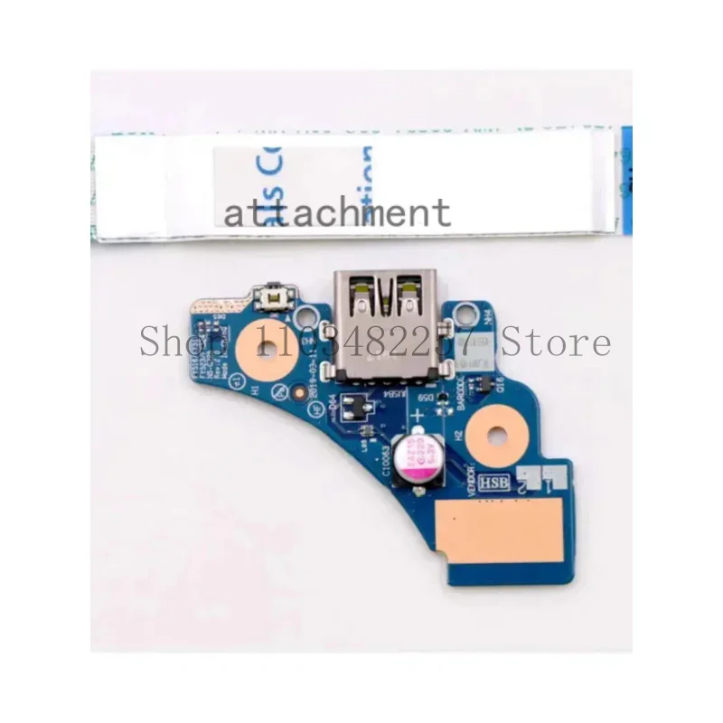 WORESY Новый USB-порт, кнопка питания, кабель для бытовой техники Lenovo y545 5c50s24939 ns-c375 logon y7000p 2019 pg0
WORESY Новый USB-порт, кнопка питания, кабель для бытовой техники Lenovo y545 5c50s24939 ns-c375 logon y7000p 2019 pg0