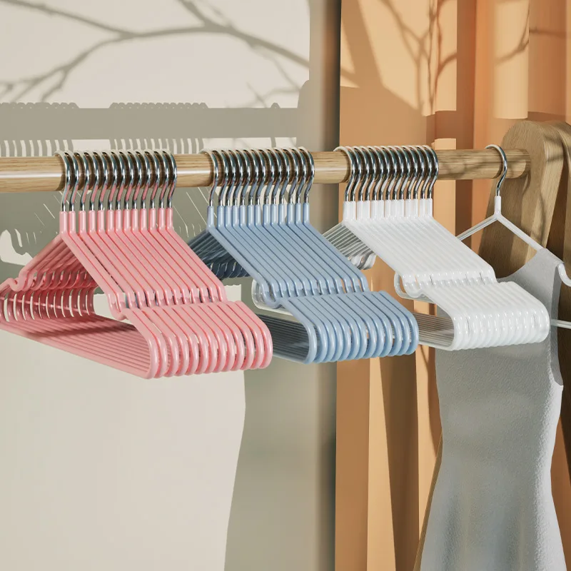 20/30pcs Metal Clothes Hangers, Anti-Slip Heavy Duty Space Saving Hangers for Closet Organization, Garage, Boutique & Home Use
20/30pcs Metal Clothes Hangers, Anti-Slip Heavy Duty Space Saving Hangers for Closet Organization, Garage, Boutique & Home Use