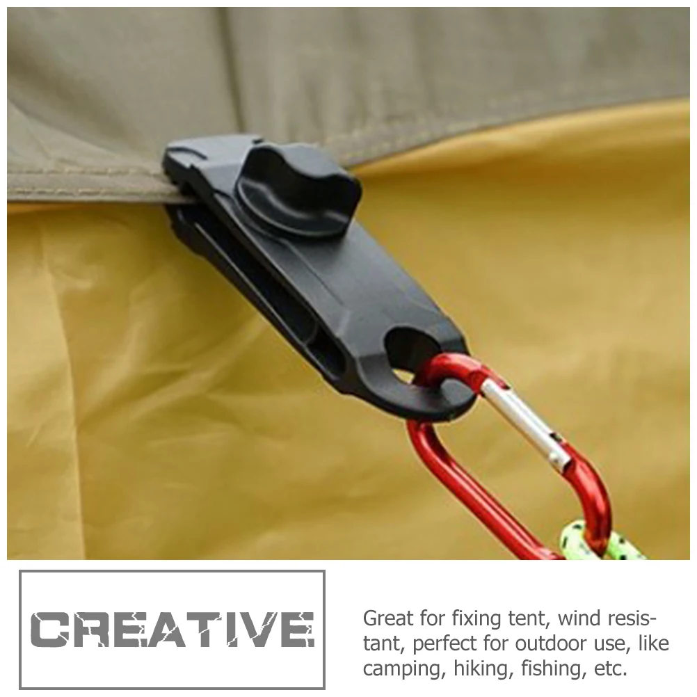 4pcs Tent Clips Tarp Clips Heavy Duty Windproof Outdoor Camping Hiking Fishing Multi-functional Nylon Clamps Lock Grip Awning
4pcs Tent Clips Tarp Clips Heavy Duty Windproof Outdoor Camping Hiking Fishing Multi-functional Nylon Clamps Lock Grip Awning