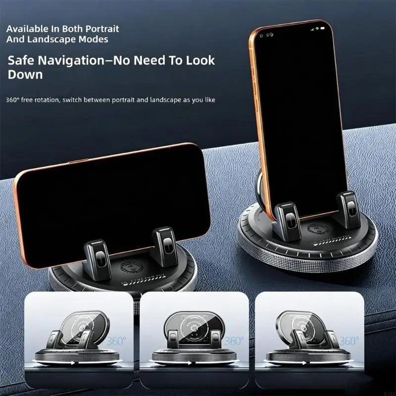 360 Degree Rotating Car Phone Holder With Double Clip For All Smartphones And Small Tablets Universal Dashboard Mount Base K1KF
360 Degree Rotating Car Phone Holder With Double Clip For All Smartphones And Small Tablets Universal Dashboard Mount Base K1KF