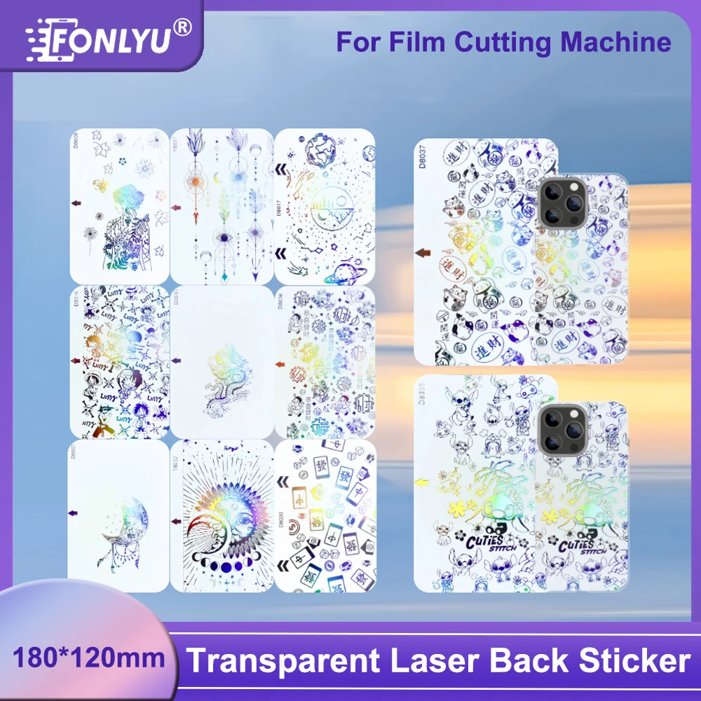 FONLYU 50 шт., прозрачная блестящая лазерная задняя пленка, наклейка Micas для задней крышки мобильного телефона, декоративная машина для резки кожи, плоттер
FONLYU 50 шт., прозрачная блестящая лазерная задняя пленка, наклейка Micas для задней крышки мобильного телефона, декоративная машина для резки кожи, плоттер