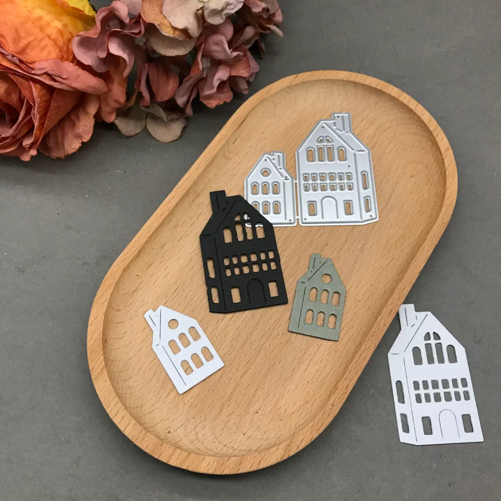 1pcs metal cutting dies cut die mold 2pcs houses Scrapbook paper craft blade punch stencils dies
1pcs metal cutting dies cut die mold 2pcs houses Scrapbook paper craft blade punch stencils dies