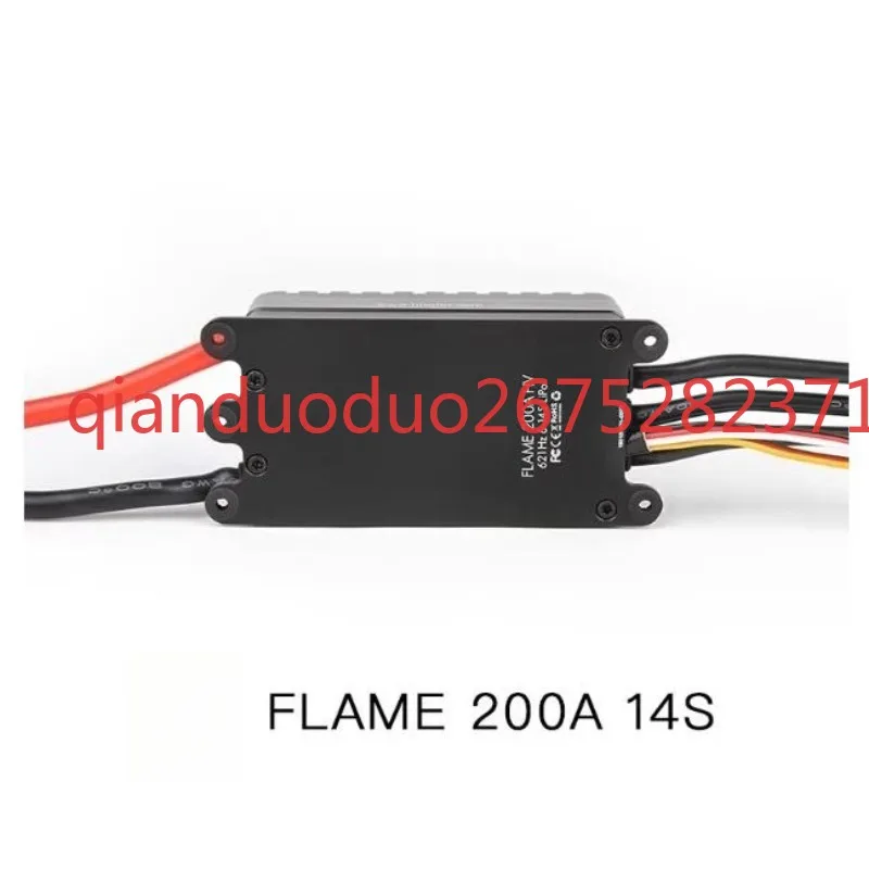 Подходит для FLAME200A 14S(6-14S) HV Flame, водонепроницаемый бесщеточный электронный регулятор скорости для моделей самолетов с передачей данных.
Подходит для FLAME200A 14S(6-14S) HV Flame, водонепроницаемый бесщеточный электронный регулятор скорости для моделей самолетов с передачей данных.