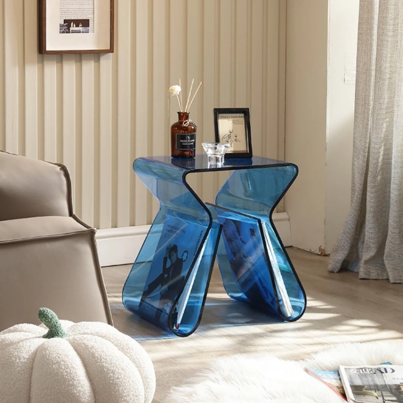 Acrylic Transparent Sofa Side Table Creative Family Coffee Table Corner Design Minimalist Bedside Stand
Acrylic Transparent Sofa Side Table Creative Family Coffee Table Corner Design Minimalist Bedside Stand