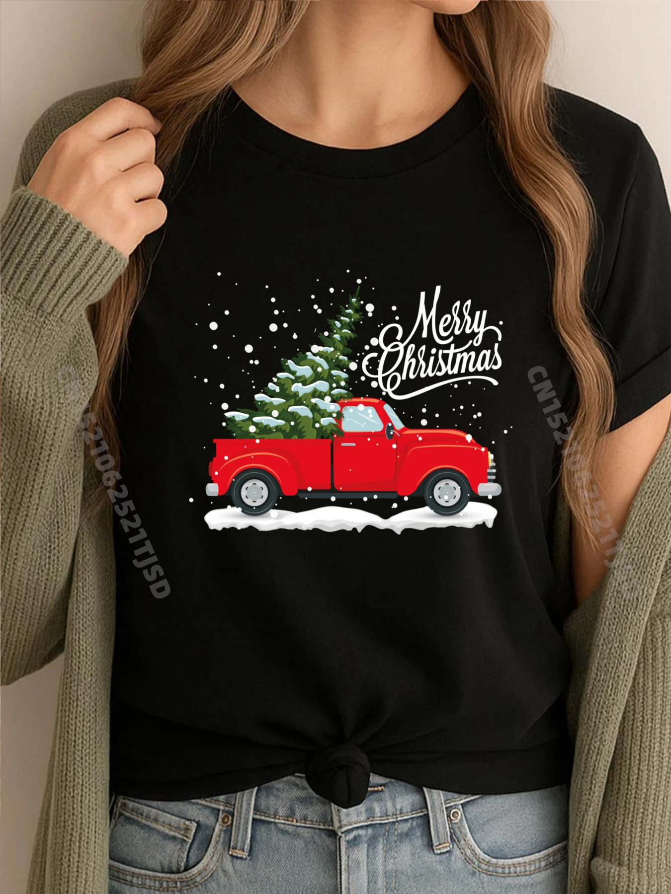 Vintage Red Truck Christmas Tree Green And White Graphic T Shirt T Shirt Woman Washed
Vintage Red Truck Christmas Tree Green And White Graphic T Shirt T Shirt Woman Washed