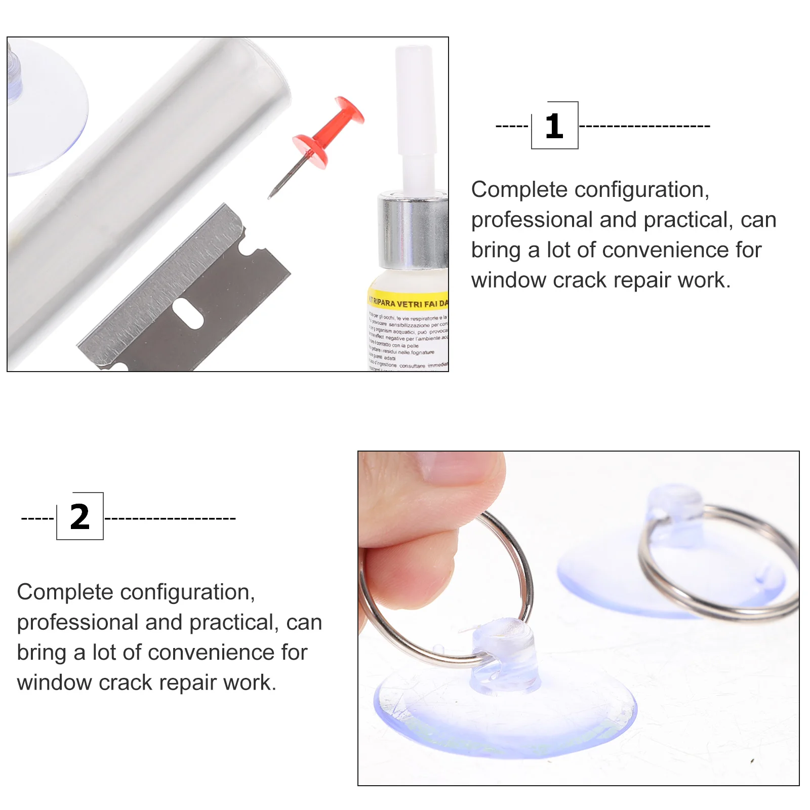 1 set 1 Set Car Glass Repair Kit Windshield Chip Tool Long Crack Resin Diy Kit Broken Window Screen Portable Sealing
1 set 1 Set Car Glass Repair Kit Windshield Chip Tool Long Crack Resin Diy Kit Broken Window Screen Portable Sealing