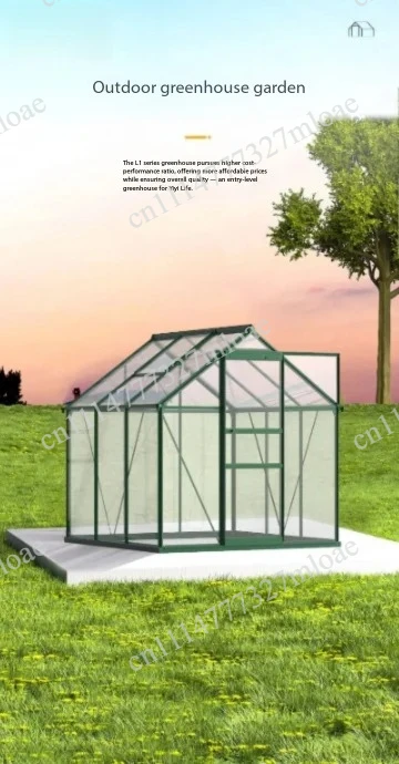 Household greenhouse PC board aluminum alloy frame outdoor greenhouse outdoor vegetable planting
Household greenhouse PC board aluminum alloy frame outdoor greenhouse outdoor vegetable planting