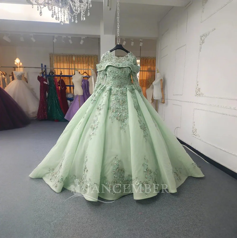 Блестящее платье Quinceanera Sweet 16, бальное платье с длинными рукавами, блестящие бусины, золотые блестки, аппликации, Vestidos De XV Anos, индивидуальный заказ
Блестящее платье Quinceanera Sweet 16, бальное платье с длинными рукавами, блестящие бусины, золотые блестки, аппликации, Vestidos De XV Anos, индивидуальный заказ