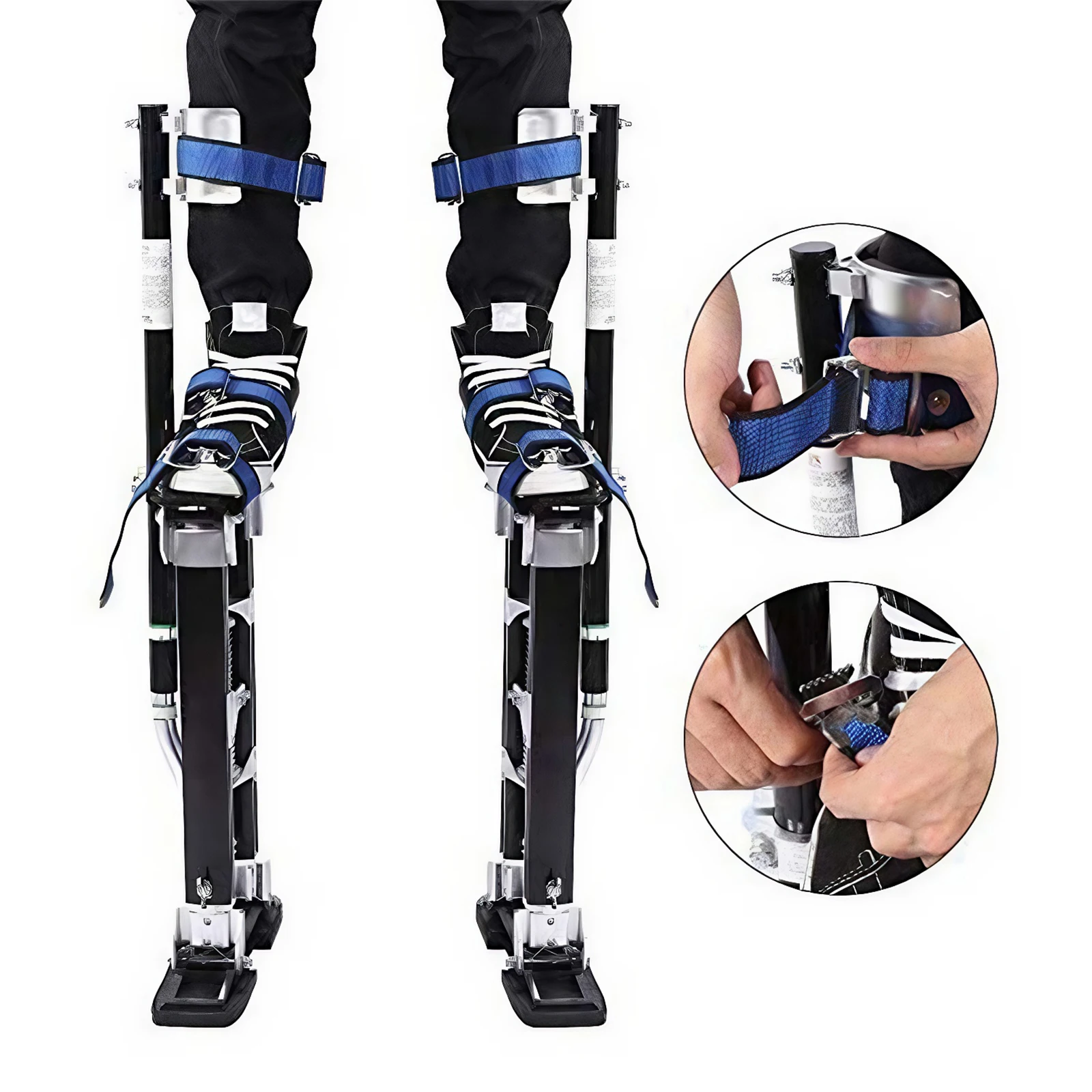 48''- 64'' Aluminum Alloy Stilt Adjustable Heights Telescopic Stilt Bracket for High-Altitude Worker Operation Machinery
48''- 64'' Aluminum Alloy Stilt Adjustable Heights Telescopic Stilt Bracket for High-Altitude Worker Operation Machinery