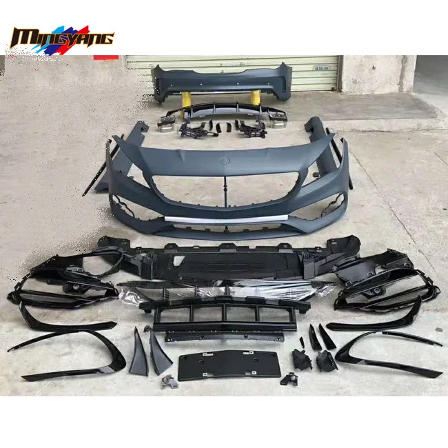 High Quality CLA45 Body Kit Car Bumpers for Mercedes BENZ CLA W117 2013-2018 
High Quality CLA45 Body Kit Car Bumpers for Mercedes BENZ CLA W117 2013-2018