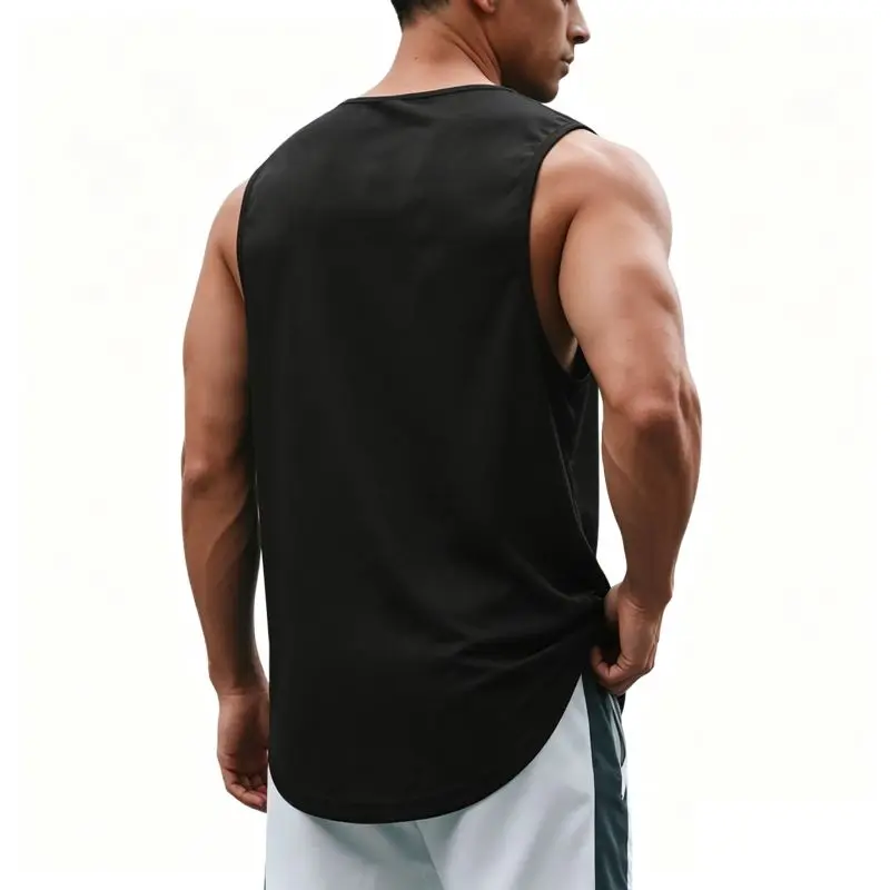 Summer Men's Gym Tank Top Fitness Training Clothing Quick-drying Loose Bodybuilding Sleeveless Shirt Men Fashion Basketball Vest 35 S859beb4d328843bfab79f81a5325f1386