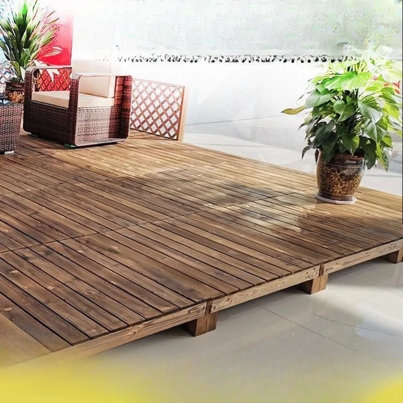 Preservative wood flooring Garden camping wood floor, outdoor courtyard outdoor balcony
Preservative wood flooring Garden camping wood floor, outdoor courtyard outdoor balcony