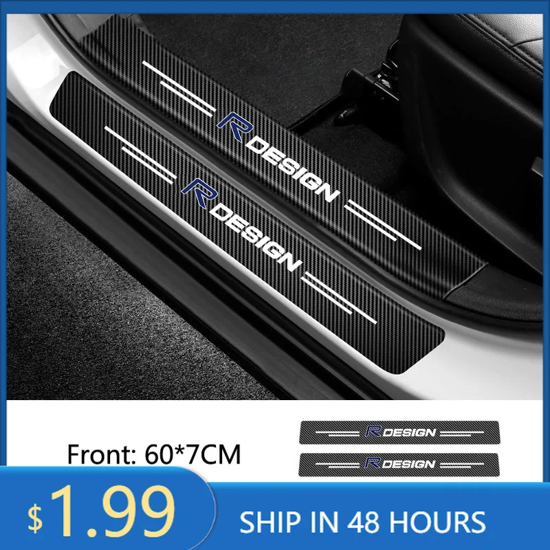 2026 Hot For Volvo Car Door Sill Scuff Plate Decor Carbon Fiber Stickers Strip For Volvo R Design RDesign XC90 XC60 S60 V40 XC4
2026 Hot For Volvo Car Door Sill Scuff Plate Decor Carbon Fiber Stickers Strip For Volvo R Design RDesign XC90 XC60 S60 V40 XC4
