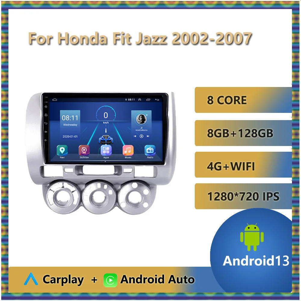 Car Radio For Honda Fit Jazz 2002 - 2007 Left Hand Drive LHD Stereo Head Unit Multimedia Video Player Android 13 Bluetooth OBDII
Car Radio For Honda Fit Jazz 2002 - 2007 Left Hand Drive LHD Stereo Head Unit Multimedia Video Player Android 13 Bluetooth OBDII
