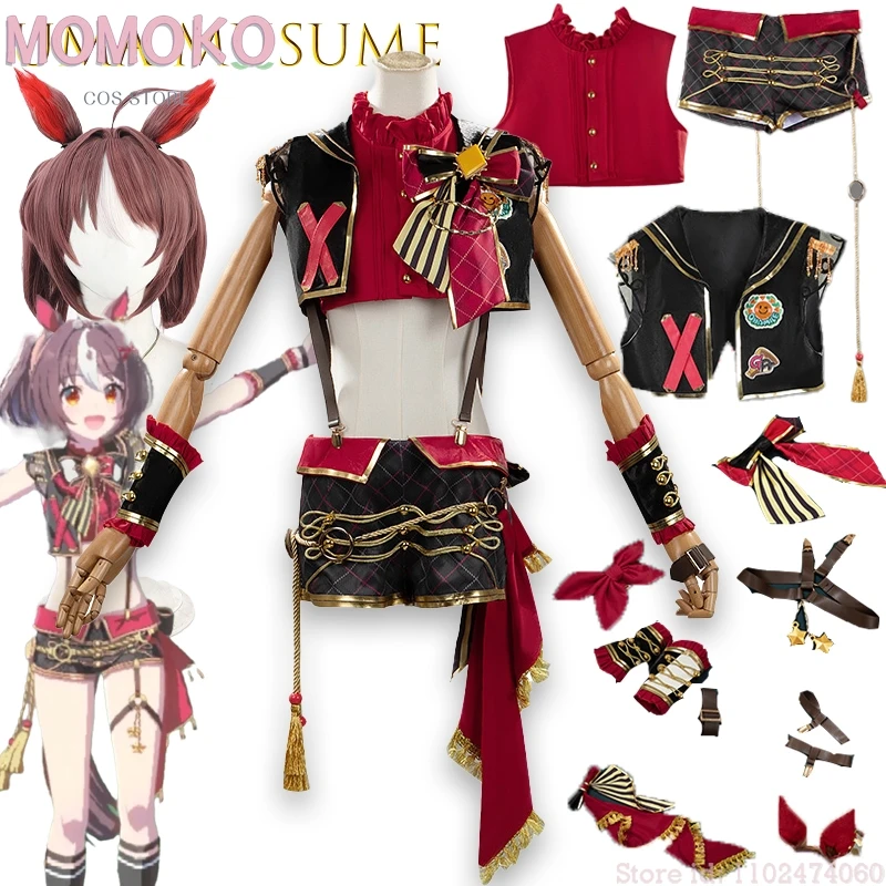 Halloween Cos BUma Musume Utau Cosplay Costume Anime Outfit Horse Girl Race Suit Character Roleplay Halloween Cosplay Clothings
Halloween Cos BUma Musume Utau Cosplay Costume Anime Outfit Horse Girl Race Suit Character Roleplay Halloween Cosplay Clothings